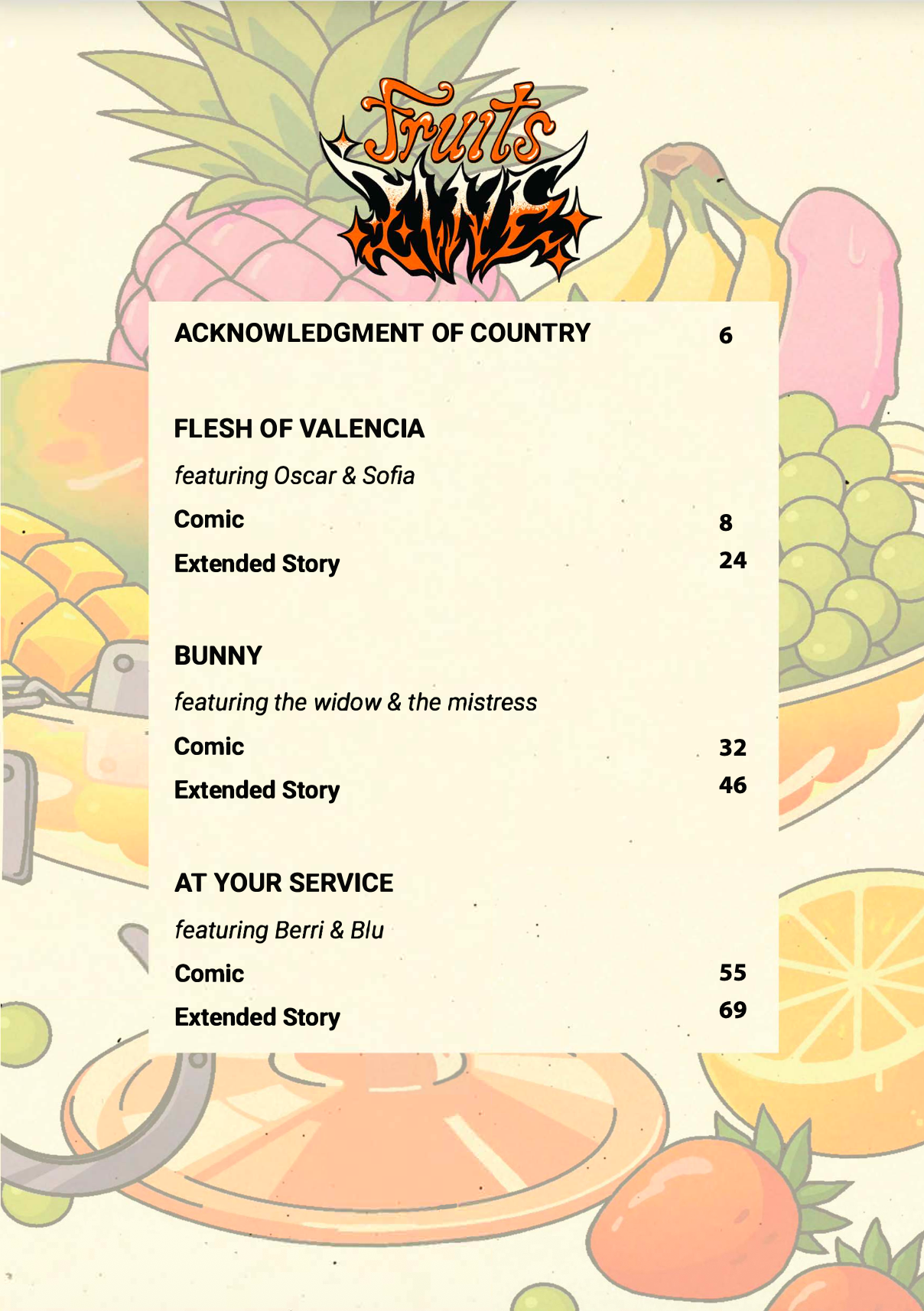 Fruits ANTHOLOGY Book + PDF